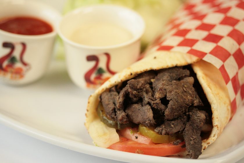 Beef Shawarma Crispy Falafel